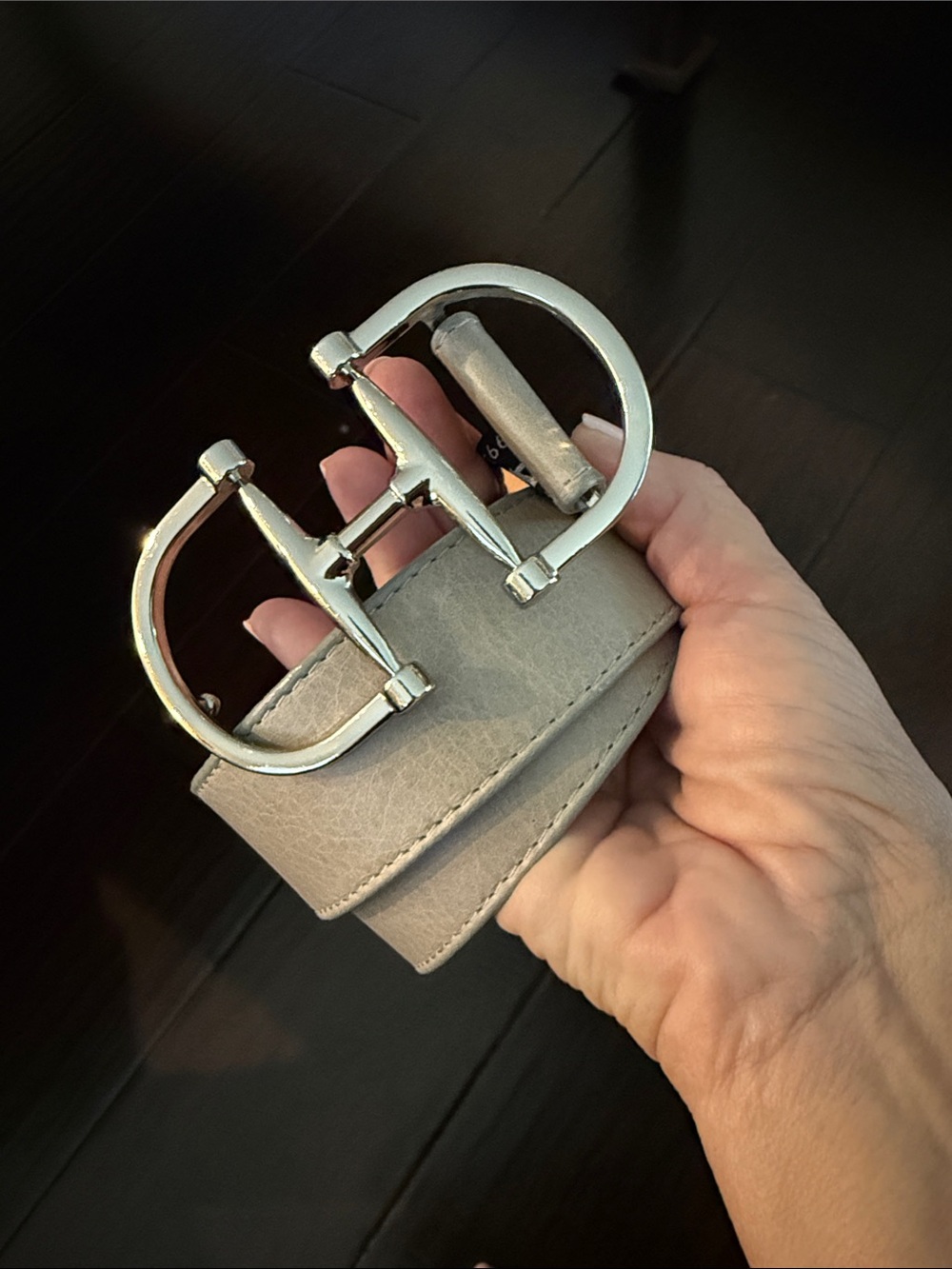 Brave kasi bridle belt in taupe
